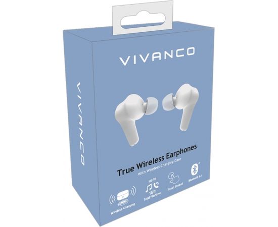 Vivanco wireless earbuds Comfort Pair TWS, white (62599)