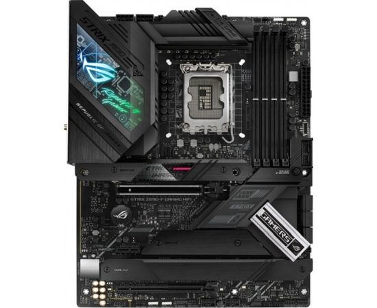 Asus ROG STRIX Z690-F GAMING WIFI Processor family Intel, Processor socket LGA1700, DDR5 DIMM, Memory slots 4, Supported hard disk drive interfaces 	SATA, M.2, Number of SATA connectors 4, Chipset  Intel Z690, ATX