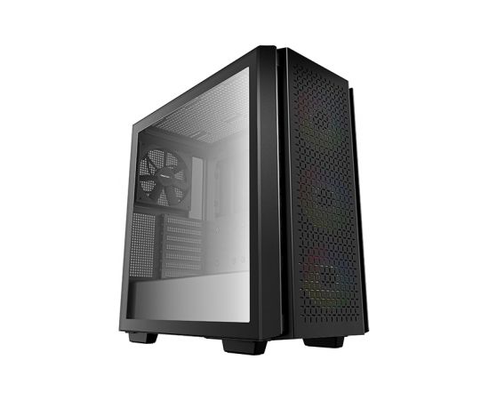 Deepcool MID TOWER CASE CG540  Side window, Black, Mid-Tower, Power supply included No