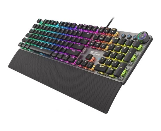 Genesis THOR 380 RGB  Gaming keyboard, RGB LED light, US, Black/Slate, Wired