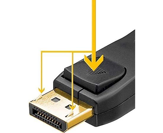 Goobay Connector Cable 1.2 Displayport, 3 m