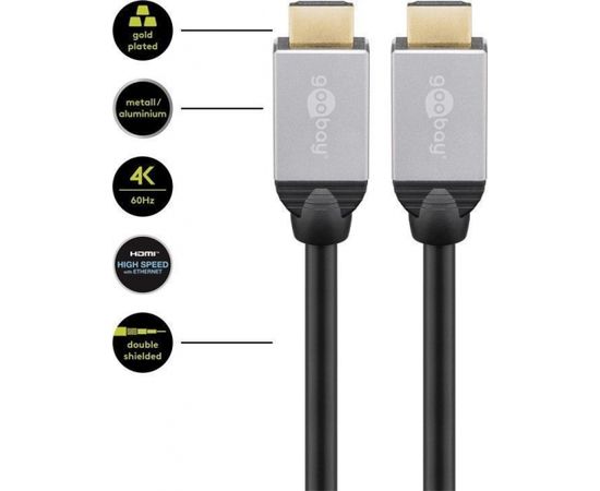 Goobay 75844  HighSpeed HDMI connection cable with Ethernet, 3 m