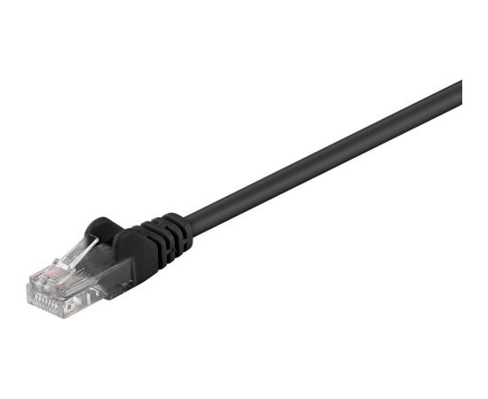 Goobay CAT 5e patch cable, U/UTP 68647 2 m, Black