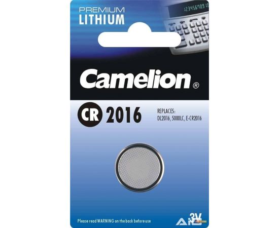 Camelion CR2016-BP1 CR2016, Lithium, 1 pc(s)