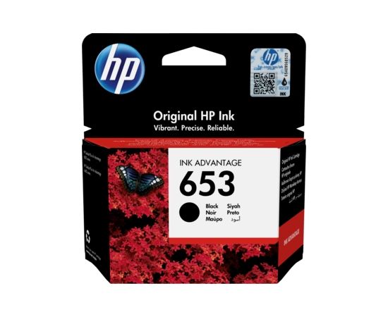 HP Ink No.653 Black (3YM75AE)