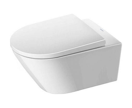 Duravit D-Neo Rimless sienas WC poda komplekts, balts