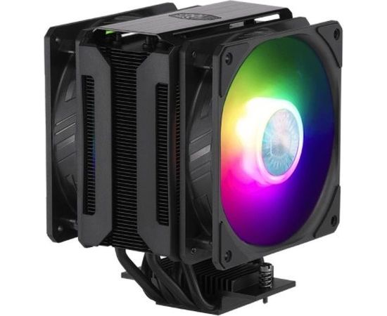 Cooler Master MASTERAIR MA612 STEALTH ARGB Black, 112.2 x 129 x 158 mm