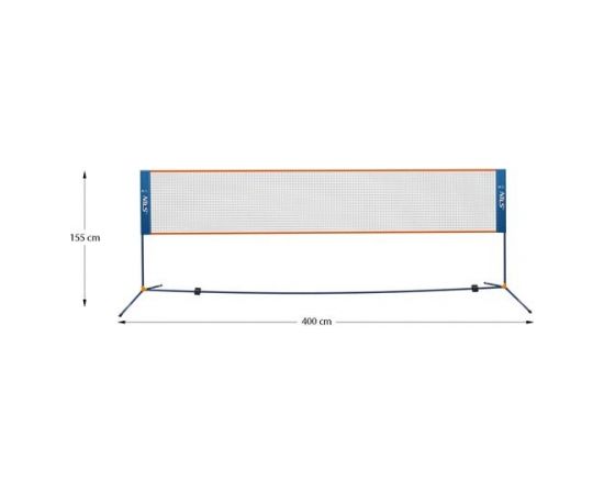 NN400 BADMINTONA TĪKLS 400CM NILS