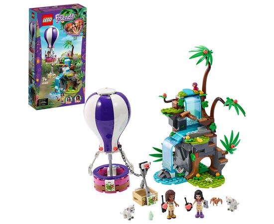 LEGO 41423 Tīģera glābšana džungļos ar gaisa balonu LEGO Friends