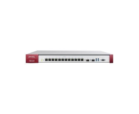 ZYXEL USG FLEX FIREWALL 12 GIGABIT USER-DEFINABLE PORTS, 2*SFP, 2* USB / 1 YR UTM BUNDLE