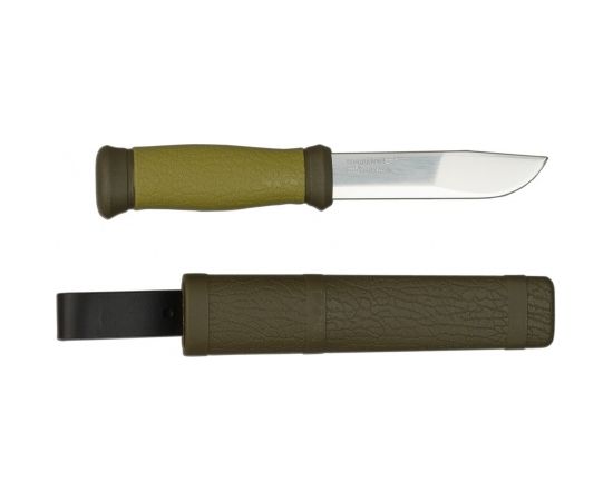 Нож Morakniv® 2000, зеленый, лезвие 109мм