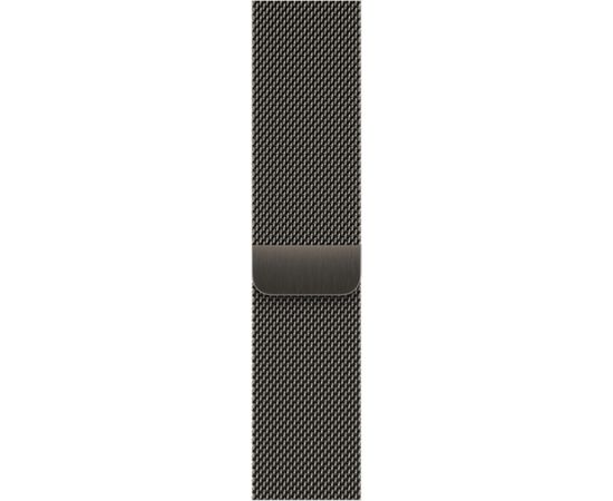 Apple Watch 7 GPS + Cellular 45mm Stainless Steel Milanese Loop, silver (MKJW3EL/A)