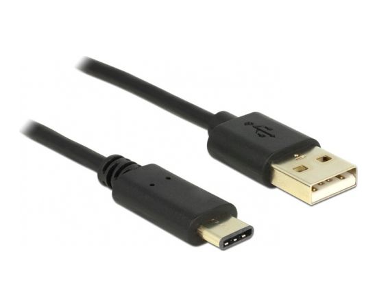 KAB USB2.0 > USB-C (ST-ST) 2m DeLOCK Black