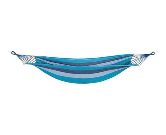 Šūpuļtīkls NC9004 ZILS- TUMSI ZILS AR 70CM KOKA SIJU UN METĀLA TURĒTĀJU NILS
