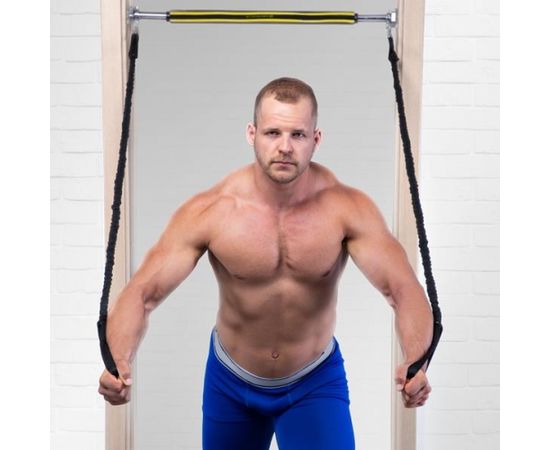 Pievilkšanās stienis ar gumijām DD03 HMS PREMIUM Pievilkšanās stienis