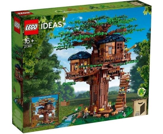 LEGO Ideas Baumhaus CASA SULL ALBERO Māja kokā 21318