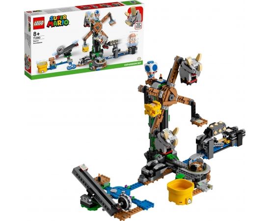 LEGO Super Mario Reznor nokdauna paplašinājuma maršruts, no 8+ gadiem (71390)