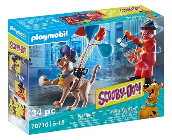 Playmobil Scooby-Doo! Przygoda z Ghost Clown 70710 5+ Playmobil
