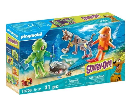 Playmobil Scooby-Doo! Przygoda z Ghost of Captain Cutler 70708 5+ Playmobil