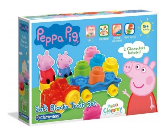 Clementoni Zestaw kloców Clemmy Peppa Pig