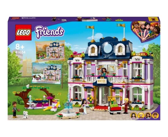 LEGO Friends Hārtleikas pilsētas viesnīca Grand Hotel (41684)