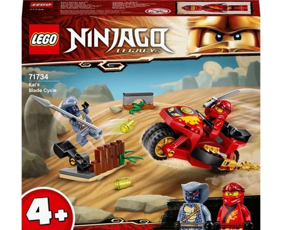 LEGO Ninjago Kai asmeņu motocikls, no 4+ gadiem (71734) Lego Ninjago