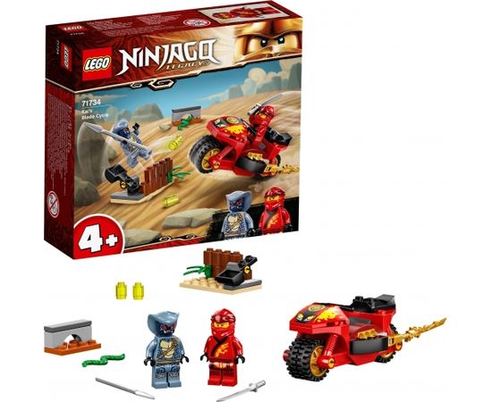 LEGO Ninjago Kai asmeņu motocikls, no 4+ gadiem (71734) Lego Ninjago