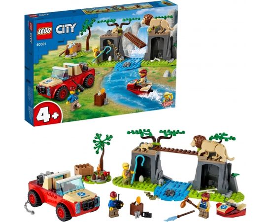 LEGO City Savvaļas dzīvnieku glābšanas visurgājējs, no 4+ (60301)