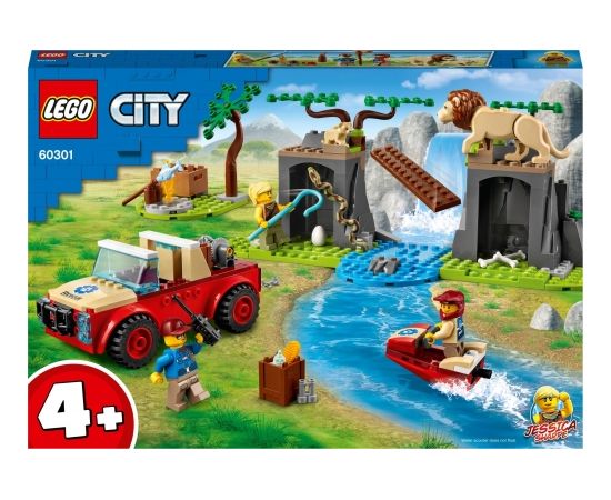 LEGO City Savvaļas dzīvnieku glābšanas visurgājējs, no 4+ (60301)