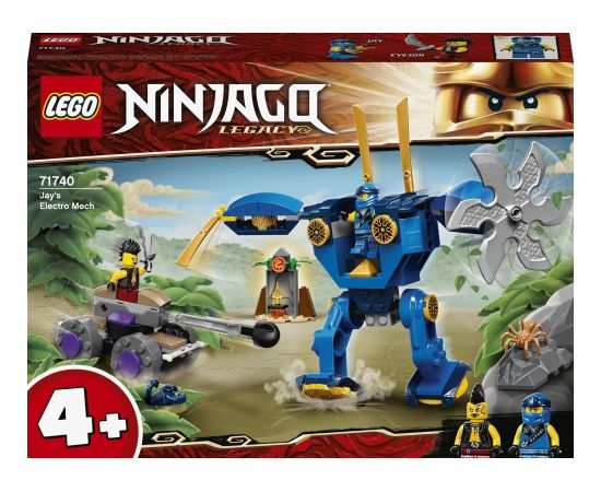 LEGO Ninjago Jay elektrorobots, no 4+ gadiem  (71740)