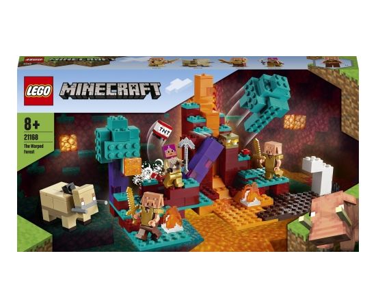 LEGO Minecraft Dīvainais mežs, no 8 gadiem 21168