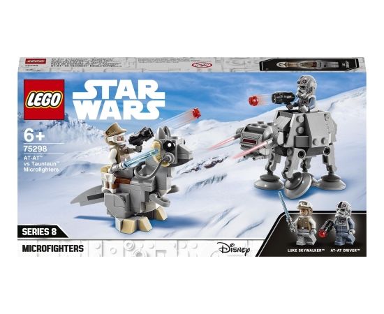 LEGO Star Wars AT-AT™ pret Tauntaun™: mikrocīnītāji, no 6+ gadiem (75298)