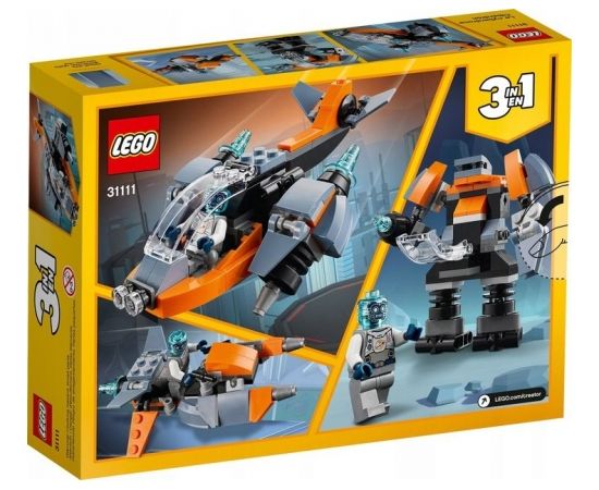 LEGO Creator Kiberdrons, no 6+ gadiem (31111) Lego Creator