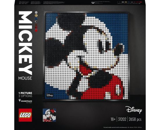 LEGO Art Disney’s Mickey Mouse (31202)