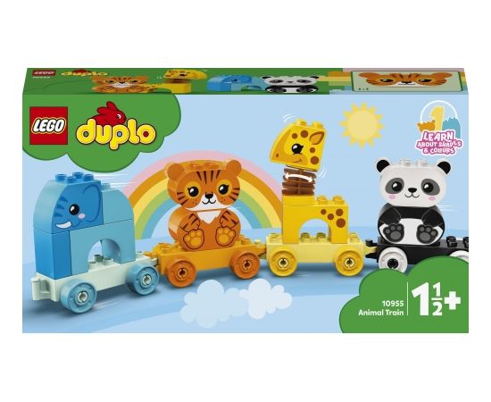 LEGO DUPLO Dzīvnieku vilciens, no 1.5+ gadiem (10955) Lego DUPLO