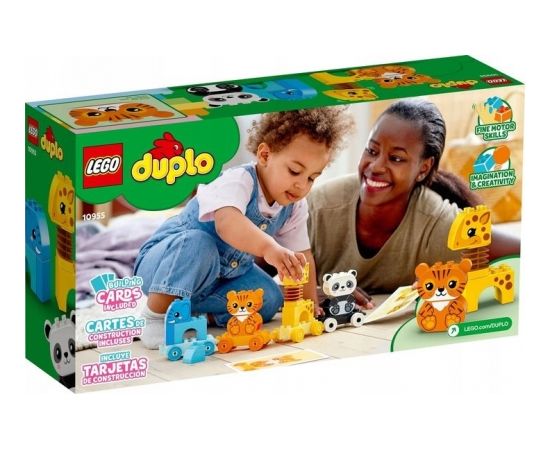 LEGO DUPLO Dzīvnieku vilciens, no 1.5+ gadiem (10955) Lego DUPLO