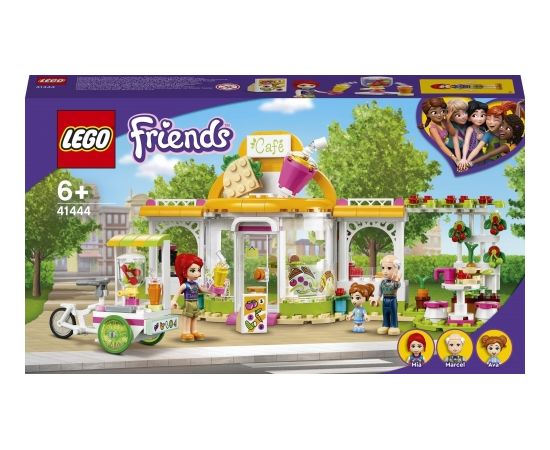 LEGO Friends Hārtleikas pilsētas ekoloģiskā kafejnīca, no 6+ gadiem (41444)