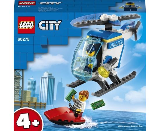 LEGO City Policijas helikopters, no 4+ gadiem (60275)
