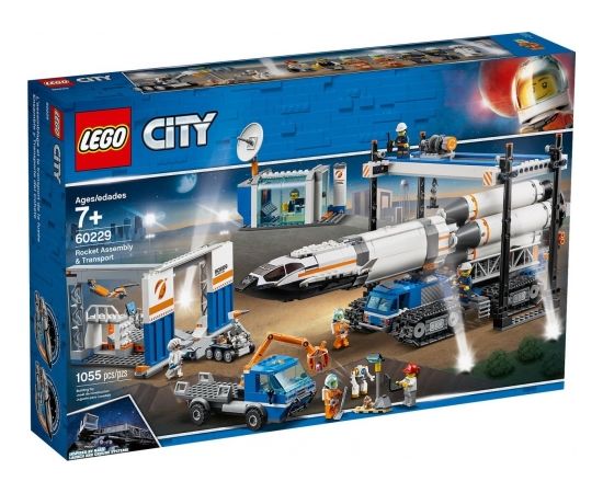 LEGO City Raķetes montāža un transportēšana (60229)