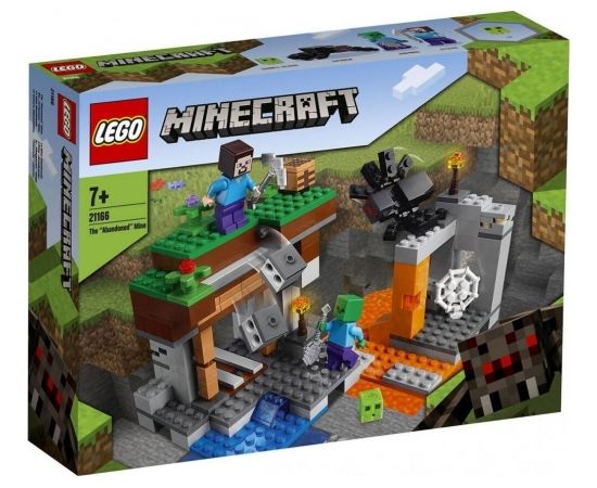 LEGO Minecraft “Pamestās” raktuves, no 7 gadiem Lego Minecraft