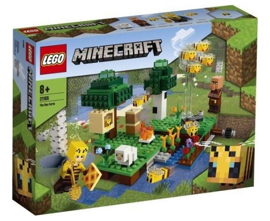 LEGO Minecraft Bišu drava, no 8 gadiem (21165) Lego Minecraft