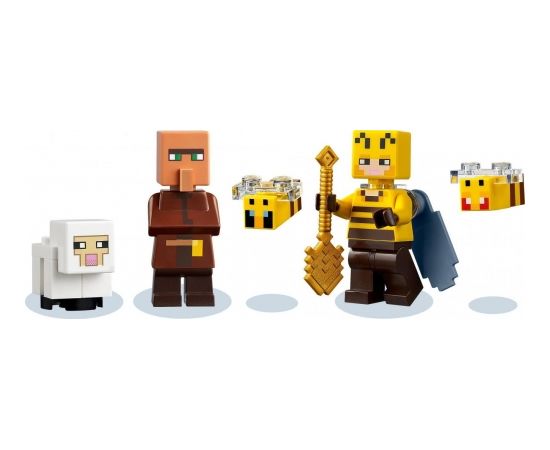 LEGO Minecraft Bišu drava, no 8 gadiem (21165) Lego Minecraft