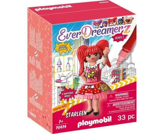 Playmobil Zestaw figurek Starleen Comic World (70474)