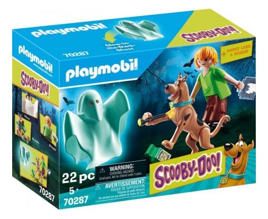 Playmobil Scooby-Doo! Scooby & Shaggy ar spoku (70287)