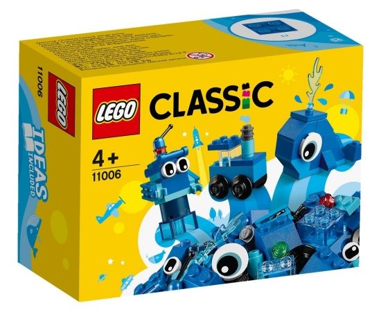 LEGO Classic Radošie zilie klucīši, no 4+ gadiem (11006)
