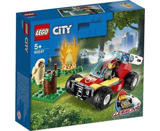 LEGO City Meža ugunsgrēks, no 5+ gadiem (60247)
