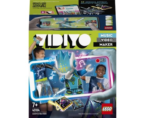 LEGO Vidiyo Citplanētiešu dīdžeja BeatBox, no 7 gadiem  (43104)