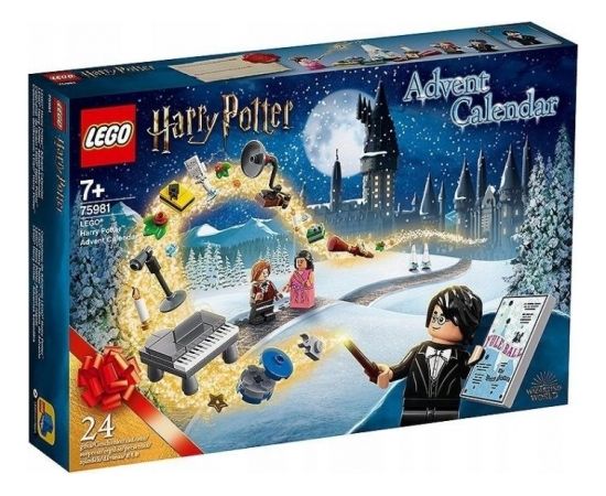 LEGO Harry Potter Adventes kalendārs, no 7+ gadiem  (75981)