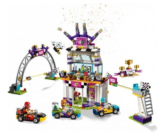 LEGO Friends Lielo sacīkšu diena, no 7 līdz 12 gadiem (41352)