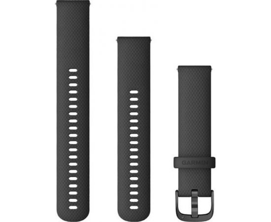 Garmin ремешок для часов Quick Release 20 мм, черный/slate
